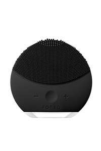 Foreo Luna Mini 2 Tüm Ciltler İçin 1 Başlıklı Fırçalı Silikon Şarjlı Titreşimli Yüz Temizleme Cihazı Siyah