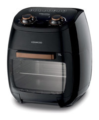 Kenwood HFP90 Airfryer 11 lt Tek Hazneli Izgara Yapan Yağlı Sıcak Hava Fritözü Siyah