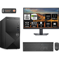 Dell Vostro 3020 N2050VDT3020MTUMNT4402 Harici GeForce GTX 1650 Intel Core i5 13400 8 GB Ram 512 GB SSD Tower Windows 11 Pro 23.8 inç Monitörlü Masaüstü Bilgisayar + PER4 BELLEK