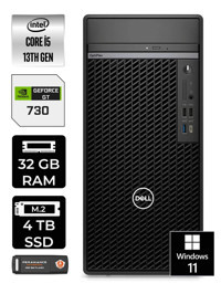 Dell OptiPlex 7010MT N010O7010MTU Harici GeForce GT 730 4 GB Intel Core i5 13500 32 GB Ram 4 TB SSD Tower Windows 11 Pro Masaüstü Bilgisayar + PER4 BELLEK