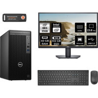 Dell OptiPlex 3000MT N010O3000MTACMNT337 Dahili Intel UHD Graphics Intel Core i5 12500 40 GB Ram 512 GB SSD Tower FreeDos 23.8 inç Monitörlü Masaüstü Bilgisayar + PER4 BELLEK