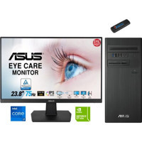 Asus E1S500TE-I7161TBB0D19 Harici GeForce GT 1030 Intel Core i7 13700 64 GB Ram 2 TB SSD Tower FreeDos 23.8 inç Monitörlü Masaüstü Bilgisayar + Zetta Flash Bellek