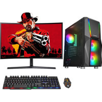 Avantron AV5202 Harici GeForce GTX 1660 AMD Ryzen 5 3600 8 GB Ram DDR4 256 GB SSD Tower FreeDos 23.8 inç Monitörlü Masaüstü Bilgisayar