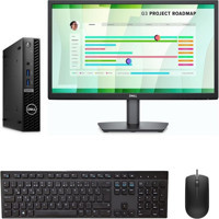 Dell OptiPlex 7010MFF N003O7010MFFEMEA_VP_MTR_E2223HN Dahili Intel UHD Graphics Intel Core i3 13100T 8 GB Ram 256 GB SSD Tower Ubuntu Masaüstü Bilgisayar