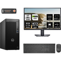 Dell OptiPlex 3000MT N010O3000MTACMNT3306 Harici GeForce GT 1030 Intel Core i5 12500 12 GB Ram 256 GB SSD Tower FreeDos 23.8 inç Monitörlü Masaüstü Bilgisayar + PER4 BELLEK