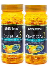 Shiffa Home Omega 3 Balık Yağı Kapsül 1000 mg 400 Adet