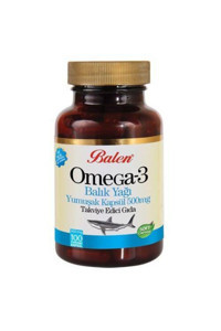 Balen Omega 3 Balık Yağı Kapsül 650 mg 100 Adet