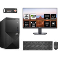 Dell Vostro 3020 N2062VDT3020MTUMNT3303 Harici GeForce GT 1030 Intel Core i7 13700 8 GB Ram 1 TB SSD Tower FreeDos 23.8 inç Monitörlü Masaüstü Bilgisayar + PER4 BELLEK