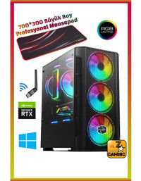 Noder X20 Harici GeForce RTX 3060 AMD Ryzen 5 5600X 32 GB Ram 1 TB HDD + 512 GB SSD Tower FreeDos Masaüstü Bilgisayar