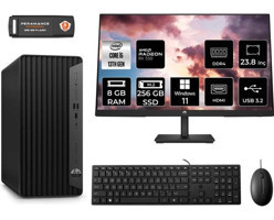 HP Pro Tower 290 G9 8T2W9ESMNT1401 Harici Radeon RX 550 Intel Core i5 13500 8 GB Ram 256 GB SSD Tower Windows 11 Pro 23.8 inç Monitörlü Masaüstü Bilgisayar + PER4 BELLEK