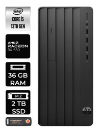 HP Pro Tower 290 G9 8T2W9ES Harici Radeon RX 550 Intel Core i5 13500 36 GB Ram 2 TB SSD Tower Windows 11 Home Masaüstü Bilgisayar + PER4 BELLEK