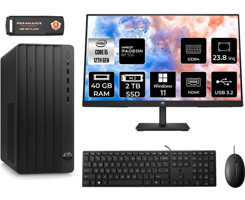 HP Pro Tower 290 G9 6D3A5EAMNT1439 Harici Radeon RX 550 Intel Core i5 12500 40 GB Ram 2 TB SSD Tower Windows 11 Pro 23.8 inç Monitörlü Masaüstü Bilgisayar + PER4 BELLEK