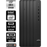 HP Pro Tower 290 G9 8T2X0ESP387 Dahili Intel UHD Graphics 730 Intel Core i3 13100 40 GB Ram 512 GB SSD Tower Windows 11 Home Masaüstü Bilgisayar + PER4 BELLEK