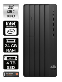 HP Pro Tower 290 G9 8T2X2ES Dahili Intel UHD Graphics Intel Core i7 13700 24 GB Ram 4 TB SSD Tower Windows 11 Home Masaüstü Bilgisayar + PER4 BELLEK