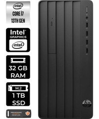 HP Pro Tower 290 G9 8T2X1ESP328 Dahili Intel UHD Graphics Intel Core i7 13700 32 GB Ram 1 TB SSD Tower FreeDos Masaüstü Bilgisayar + PER4 BELLEK