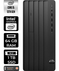 HP Pro Tower 290 G9 8T2W9ESP448 Dahili Intel UHD Graphics Intel Core i5 13500 64 GB Ram 1 TB SSD Tower Windows 11 Pro Masaüstü Bilgisayar + PER4 BELLEK