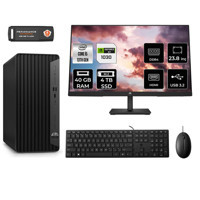 HP Tower 290 G9 8T2W9ES Harici GeForce RTX 3060 Ti Intel Core i5 13500 40 GB Ram 4 TB SSD Tower FreeDos 23.8 inç Monitörlü Masaüstü Bilgisayar