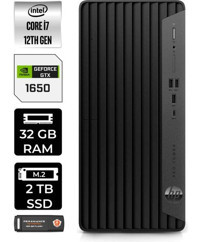 HP Pro Tower 400 G9 6U3M9EAP329 Harici GeForce GTX 1650 Intel Core i7 12700 32 GB Ram 2 TB SSD Tower FreeDos Masaüstü Bilgisayar + PER4 BELLEK