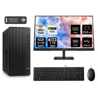 HP Tower 290 G9 6D3A5EA Harici GeForce RTX 3060 Ti Intel Core i5 12500 12 GB Ram 2 TB SSD Tower FreeDos 23.8 inç Monitörlü Masaüstü Bilgisayar