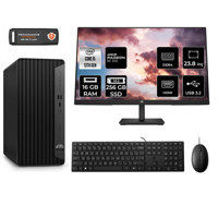 HP Tower 290 G9 8T2W9ES Harici Radeon RX 550 Intel Core i5 13500 16 GB Ram 256 GB SSD Tower FreeDos 23.8 inç Monitörlü Masaüstü Bilgisayar