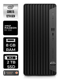 HP Pro Tower 400 G9 6U3M8EA Harici Radeon RX 550 Intel Core i5 12400 8 GB Ram 2 TB SSD Tower Windows 11 Pro Masaüstü Bilgisayar + PER4 BELLEK