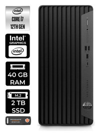 HP Pro Tower 400 G9 6U3M9EA Dahili Intel UHD Graphics Intel Core i7 12700 40 GB Ram 2 TB SSD Tower FreeDos Masaüstü Bilgisayar + PER4 BELLEK