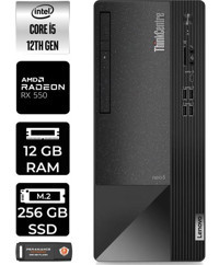 Lenovo Thinkcentre Neo 50T 11SE00MJTXP406 Harici Radeon RX 550 Intel Core i5 12400 12 GB Ram 256 GB SSD Tower Windows 11 Pro Masaüstü Bilgisayar + PER4 BELLEK