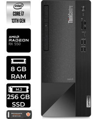 Lenovo Thinkcentre Neo 50T 12JD0008TRP351 Harici Radeon RX 550 Intel Core i7 13700 8 GB Ram 256 GB SSD Tower Windows 11 Home Masaüstü Bilgisayar + PER4 BELLEK