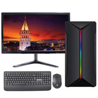 Turbox TX628 Harici GeForce RTX 3060 Ti Intel Core i5 650 8 GB Ram 240 GB SSD Tower FreeDos 19.5 inç Monitörlü Masaüstü Bilgisayar