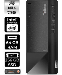 Lenovo Thinkcentre Neo 50T 11SE00BJTXP346 Harici GeForce RTX 3060 Ti Intel Core i5 12400 64 GB Ram 256 GB SSD Tower FreeDos Masaüstü Bilgisayar + PER4 BELLEK