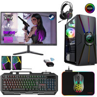 Xaser XSR256 Harici Radeon RX 550 Intel Core i7 4770 8 GB Ram 256 GB SSD Tower FreeDos 21.5 inç Monitörlü Masaüstü Bilgisayar