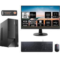 Lenovo Thinkcentre Neo 50T 12JD0008TRMNT1371 Harici Radeon RX 550 Intel Core i7 13700 24 GB Ram 256 GB SSD Tower Windows 11 Home 21.5 inç Monitörlü Masaüstü Bilgisayar + PER4 BELLEK