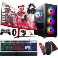 Turbox TX90 MEGA Harici GeForce RTX 3060 Ti Intel Core i5 3470 16 GB Ram 256 GB SSD Tower FreeDos 23.6 inç Monitörlü Masaüstü Bilgisayar