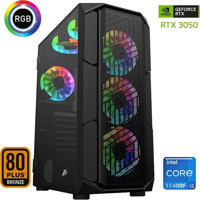 Xaser XSR652 Harici GeForce RTX 3050 Intel Core i5 11400F 32 GB Ram 1 TB SSD Tower FreeDos Masaüstü Bilgisayar