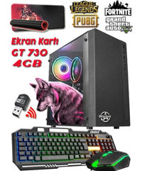 Warbox YORU MİX Harici GeForce GT 730 Intel Core i5 2400 8 GB Ram 128 GB SSD Tower FreeDos Masaüstü Bilgisayar