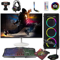 Zeiron KPX25 Harici GeForce RTX 3060 Ti Intel Core i5 3470 8 GB Ram 120 GB + 500 GB SSD Tower FreeDos 24 inç Monitörlü Masaüstü Bilgisayar