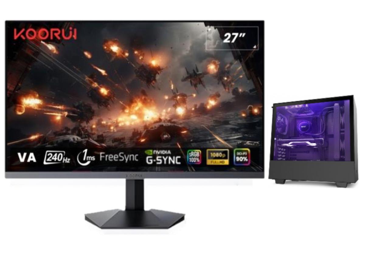 Zetta Airfly X6 ZET966501470 Harici GeForce RTX 3060 Intel Core i7 14700K 64 GB Ram DDR5 2 TB SSD Tower Windows 11 Pro 27 inç Monitörlü Masaüstü Bilgisayar