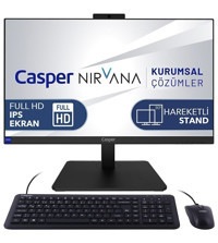 Casper Nirvana A7H.1270-DF00R-V Dahili UHD Graphics Intel Core i7 12700 32 GB Ram 1 TB SSD 23.8 inç Full HD Windows 11 Pro All In One Bilgisayar