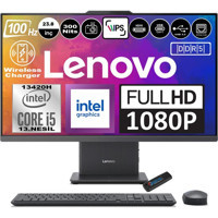 Lenovo IdeaCentre 24IRH F0HN0057TRP01 Dahili UHD Graphics Intel Core i5 13420H 8 GB Ram DDR5 256 GB SSD 23.8 inç Full HD Windows 11 Pro All In One Bilgisayar + Zetta Flash Bellek