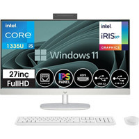 Hp All-In-One 27-CR0007NTT 8898B7EAW02 Dahili Iris Xe Graphics Intel Core i5 1335U 16 GB Ram 1 TB SSD 27 inç Full HD Windows 11 Home All In One Bilgisayar + Zetta Flash Bellek