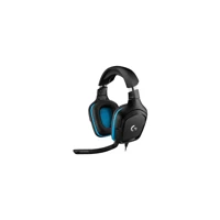 Logitech G432 Mikrofonlu 3.5 Mm Jak Kablolu Kulaklık Mavi Siyah