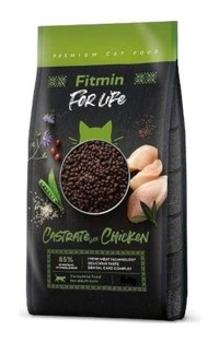 Fitmin For Life Castrate Tavuk Kısırlaştırılmış Az Tahıllı Yetişkin Kuru Kedi Maması 1.8 kg