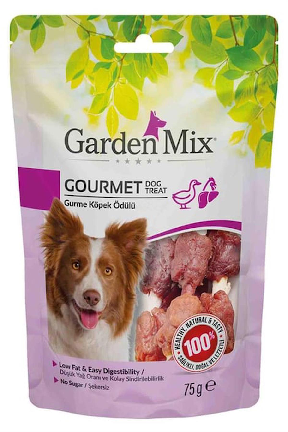 Garden Mix Gourmet Karışık Tüm Irklar Yavru-Yetişkin Köpek Ödül Maması 75 gr