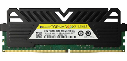 TwinMOS TornadoX6 16 GB DDR4 1x16 3200 MHz Ram