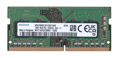 Samsung M471A2G43BB2-CWE 16 GB DDR4 1x16 3200 MHz Ram