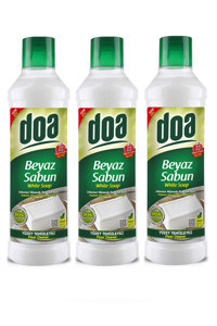 Doa Beyaz Sabun Kokulu Yüzey Temizleyici 3x1 lt