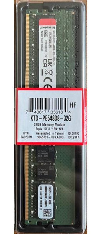 Kingston KTD-PE548D8-32G 32 GB DDR5 1x32 4800 MHz Ram