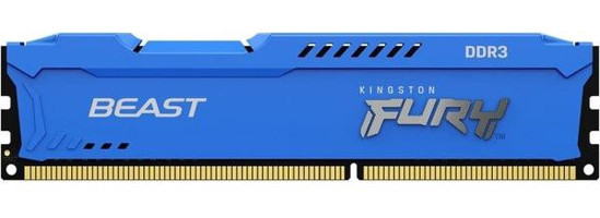 Kingston Fury Beast KF316C10B/4 4 GB DDR3 1x4 1600 MHz Ram