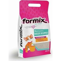 Formix Lavanta Kokulu Topaklanan İnce Taneli Bentonit Kedi Kumu 10 lt