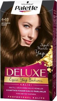 Palette Deluxe 4-65 Büyüleyici Kahve Krem Saç Boyası 24x50 ml